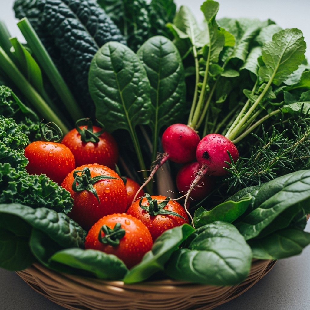 Organic vegetables and natural farming practices at Sejakgomo Farm